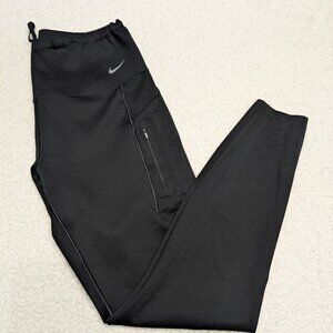 Nike Go Dri-FIT Women's Firm Support High-Waist Leggings Black Size XL Pockets